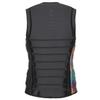 Mystic Womens Juice Wake Boarding Front-Zip Impact Vest - Dark Grey 230153 XS view 3