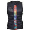 Mystic Womens Juice Wake Boarding Front-Zip Impact Vest - Dark Grey 230153 XS view 4