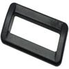 1in Heavy Duty Rectangle Plastic Loop Slide Lock Ring Bar for Webbing Slide Loop for Bags Straps for Webbing Various Packs (50) view 1