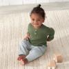 Gerber Baby and Toddler Boys Canvas Pants, Gray, 5T view 2