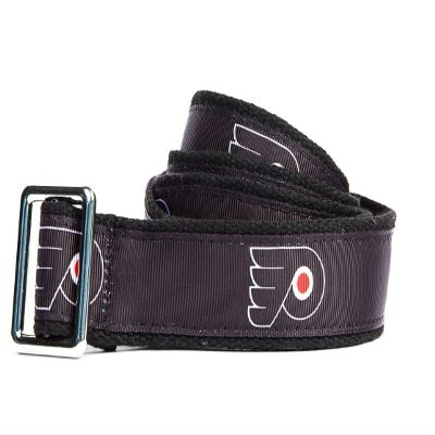 GELLS Philadelphia Flyers NHL Hockey Belt Officially Licensed With Nickel Finished Brass Buckle And Logo Tin Youth Size Small