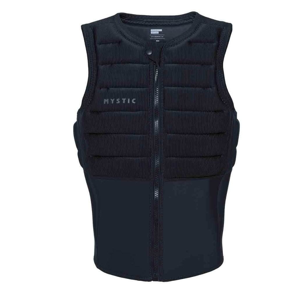 Mystic 2022 Majestic Kite Surfing Front-Zip Impact Vest - Black 220141 M