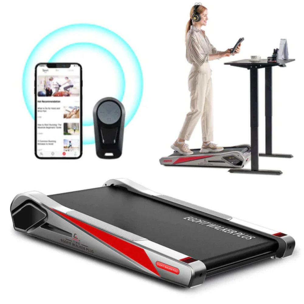 AnthroDesk EgoFit Walker Pro M1 Motorized Treadmill with APP and Remote Control