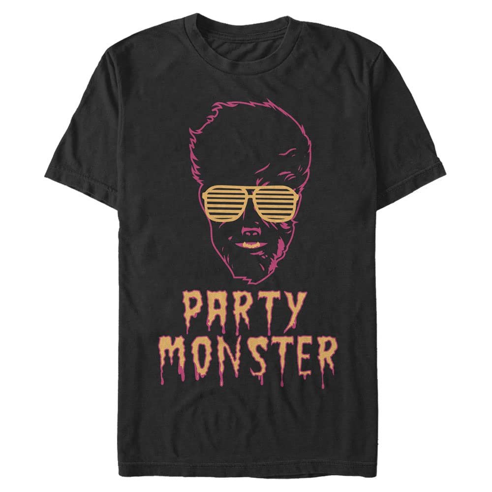 Fifth Sun Men's Big Party Monster T-Shirt, Black, 4X-Large Tall