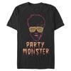 Fifth Sun Men's Big Party Monster T-Shirt, Black, 4X-Large Tall view 1