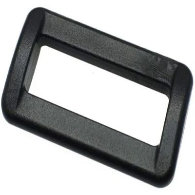 1in Heavy Duty Rectangle Plastic Loop Slide Lock Ring Bar for Webbing Slide Loop for Bags Straps for Webbing Various Packs (25)