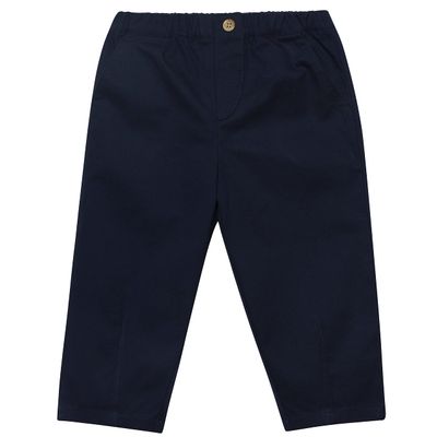 Gerber Baby and Toddler Boys Canvas Pants, Blue, 5T