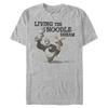 Kung Fu Panda Living The Noodle Dream Tall Men's Tops Short Sleeve Tee Shirt Athletic Heather view 1