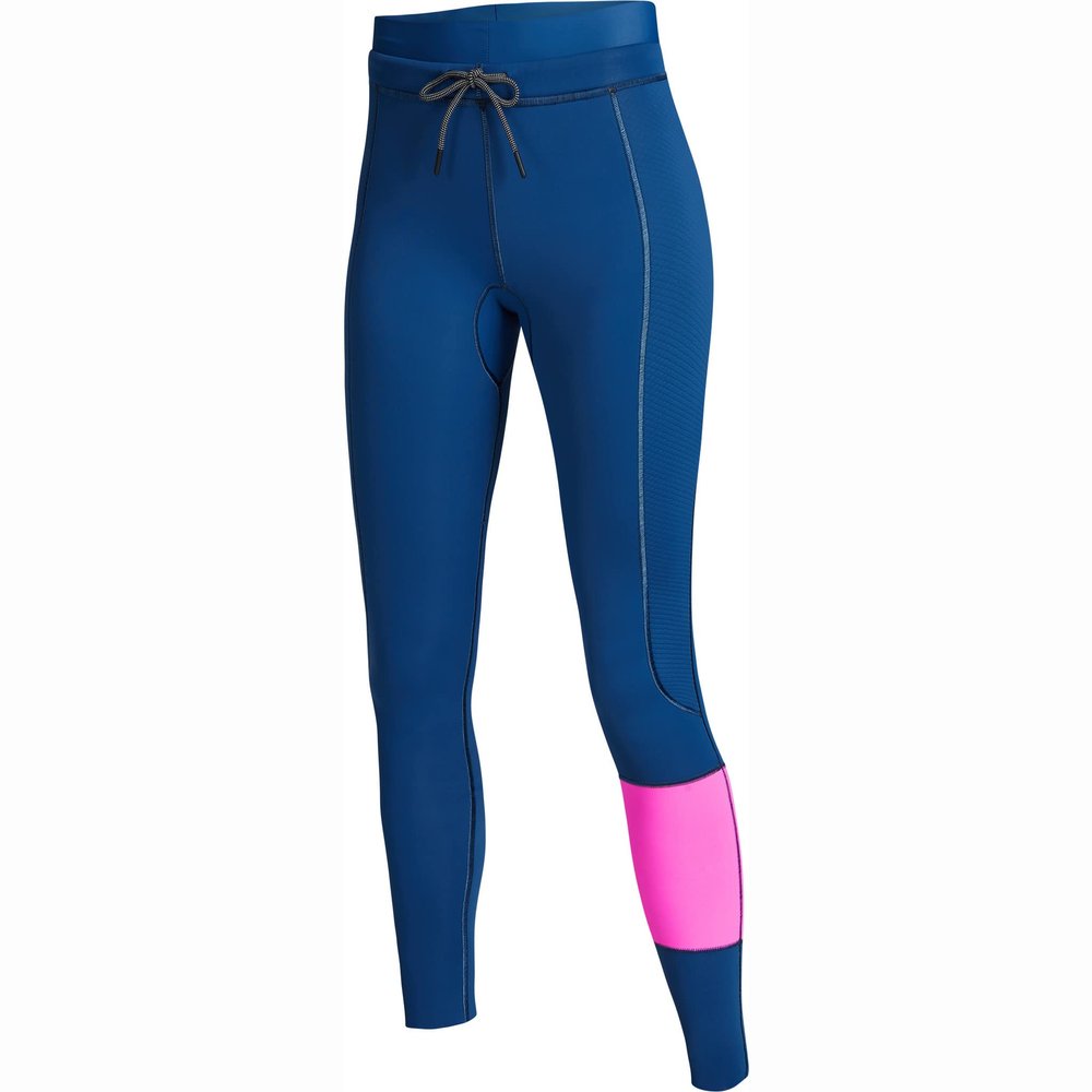 2023 Mystic Womens Lunar 2/2 Neoprene Wetsuit Pants - Summer Blue L