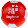 FIFA World Cup Qatar 2022 Team England Soccer Ball Souvenir Display, Officially Licensed Futbol for Youth and Adult Soccer Players, Red view 1