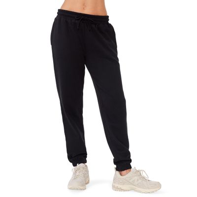 KUT & SO Womens Fleece Joggers with Pockets Essential Sweatpants for Women Black XX-Large