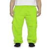 AIRNINE Men's Fleece Cargo Sweatpants SweatShorts Heavyweight S-6XL (Neon Green, X-Large) view 2