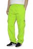 AIRNINE Men's Fleece Cargo Sweatpants SweatShorts Heavyweight S-6XL (Neon Green, Large) view 1