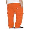 AIRNINE Men's Fleece Cargo Sweatpants SweatShorts Heavyweight S-6XL (Neon Orange, Large) view 2