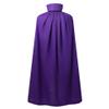Regenboog Stand Collar Reversible Cape Kids,Black and Purple Cape,Halloween Christmas Costume,Masquerade,Dress up,Wizard,Witch,Vampires Cloak,35inch view 3