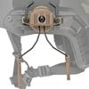 Simways Arc Rail Adaptor Tactical Helmet Rail Suspension Headset Bracket Ear Muff (Tan) view 4