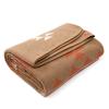 ACUSHLA Merino Wool Camp Blanket - Soft Warm Thick Washable Large Outdoor Camping Sleeping Throw Blanket All Weather, Morocco Khaki 79" x63" view 1