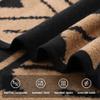 ACUSHLA Merino Wool Camp Blanket - Soft Warm Thick Washable Large Outdoor Camping Travel Throw Blanket All Weather, Sierra Khaki 79" x63" view 2