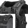AZB Tactical Vest Adjustable Airsoft Paintball Vest with Removable Pouch view 4