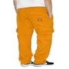 AIRNINE Men's Fleece Cargo Sweatpants SweatShorts Heavyweight S-6XL (Neon Yellow, 5X-Large) view 2