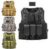 AZB Tactical Vest Adjustable Airsoft Paintball Vest with Removable Pouch view 1