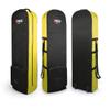 Golf Aviation Bag Women Men Lightweight Golf Air Bag Waterproof Nylon with Wheel Convenient Package Foldable Golf Clubs Bags Travel Protective Cover (Black Yellow) view 1