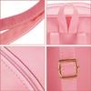 PG6 Candy Leather Ita Bag Backpack Clear Cat BeachShoulder Bag view 4