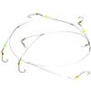 KUYWLMKMZZ Fishing Hooks 1 Pair 5 Hook Rope Hook Fishing Group Sea Fishing Pills World Rotating Anti-Winding Sea Pole Explosion Hook Squid and Squid Hook Throwing Stick Fishing Tackle (Size : 6#) view 1
