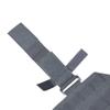 EXCELLENT ELITE SPANKER Tactical MOLLE Drop Leg Platform Universal Drop Leg Panel with Adjustable Belt & Thigh Straps (Grey) view 4