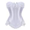 ICEGIA Fashion Womens Lace Up Corset Top Overbust Body Shaper Bustier Corsets for Women view 1