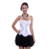 ICEGIA Fashion Womens Lace Up Corset Top Overbust Body Shaper Bustier Corsets for Women view 4