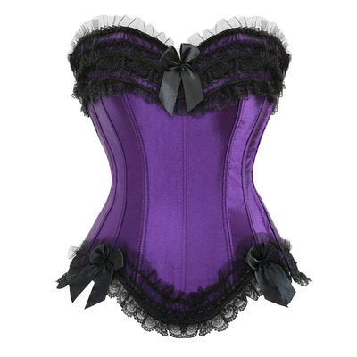 ICEGIA Women's Waist Training Corsets Underbust Heavy Duty 26 Steel Boned Hourglass Silhouette Body Shaper