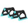 Alvinlite Push-Up Bars, 2PCS Triangular Push-Up Stands Multi-Function Foldable Pushup Handles for Floor, Non-Slip Sturdy Structure Home Workout Equipment for Men & Women view 2
