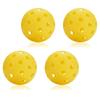 AMYPUK Pickleballs, Outdoor Pickleball Balls, 40 Holes Outdoor USAPA Approved Pickleballs for Pack of 4/12 (Yellow) view 1