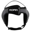 ROAR-INT Wrestling Headgear Men BJJ Ear Guard Protection MMA Grappling Cauliflower Helmet Guard (White-Black, One-Size) view 2