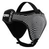 ROAR-INT Wrestling Headgear Men BJJ Ear Guard Protection MMA Grappling Cauliflower Helmet Guard (White-Black, One-Size) view 4