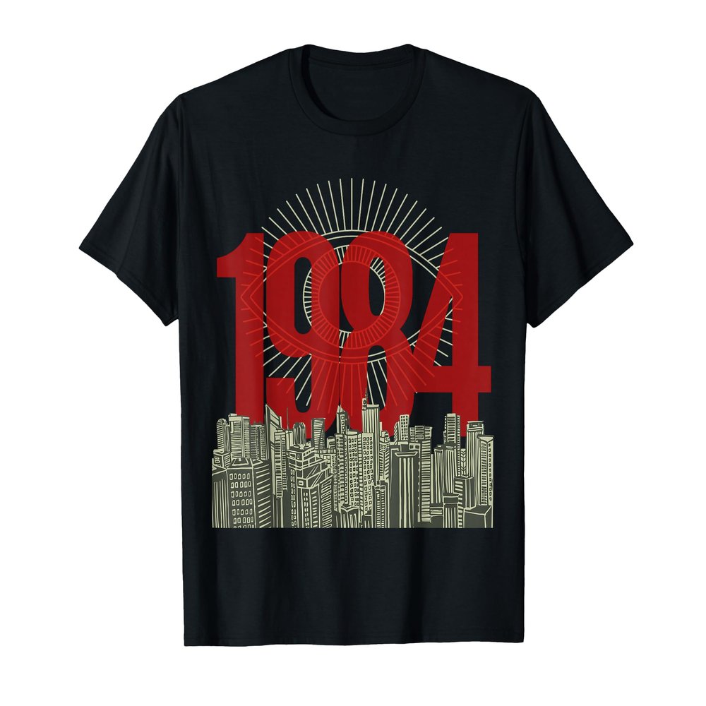 1984 Literary Classics Book-Themed Vintage Tee T-Shirt