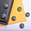 20 Pack Button Compass Mini Pocket Oil Filled Compass for Kids Hiking Survival Watch Band Paracord Camping Outdoor Activities Accessory Size Dia. 20mm view 2