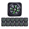 15pcs Slip-On Wrist Compass Hard Shell Liquid Filled Mini Small Button Compass Paracord Bracelet for Outdoor Hiking Survival Wrist Watch Band 3/4" (20mm) view 1