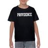 YS01 - Providence Friars Basic Block Youth T Shirt - Medium - Black view 4