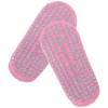 Jamron Yoga Socks for Women Cotton Non-Slip Full Toe Grips&Straps Pilates Barre Socks SN070364 Pink 1 Pair view 2