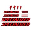 STAR SAM Specialized Rockhopper 2021 Red 1CMT Bike Frame Stickers view 1