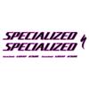 STAR SAM Specialized Turbo Levo FSR 2021 Violet 1CMT Bike Frame Stickers view 1