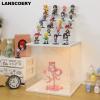 LANSCOERY LED Lighted Acrylic Display Case, 5 Tier Display Box for Collectibles and Action Figures, Clear Dustproof Organizer with White Base  11.8x11x11.8inch view 2
