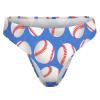 BAIKUTOUAN Baseball Balls Women's Low Waist T-Back Thong Panty Underwear Brief Cute view 4