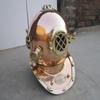 NAUTICAL COLLECTION Decorative Divers Helmet Solid Copper & Brass Scuba Diving Helmet 18" Diving Helmet Replica US Navy Mark V Deep Sea Marine Divers Antique Scuba SEA Diver view 1