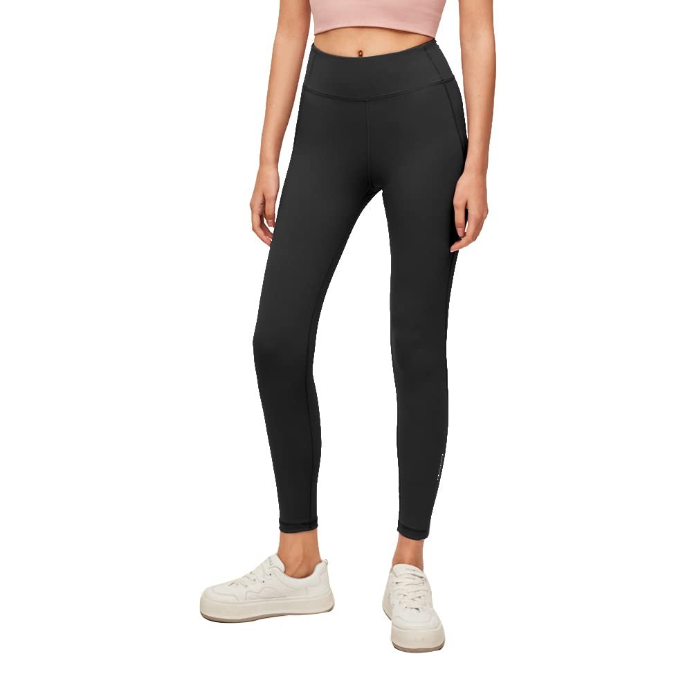 OHSHINE High Waist Leggings Tummy Control Workout Running Yoga Pants for Women Buttery Soft Black X-Large