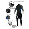 Alstorpha Wetsuits for Men 3mm Neoprene Wetsuit Back Zipper Wetsuit Keep Warm Good for Snorkeling, Surfing, Swimming (Large) view 4