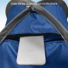 Beach Headrest Tent, Easy Install Steel Sun Top Zipper Beach Headrest Sun Shelter for Hiking view 2