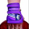 Master Industries Ladies Wrist Master 2 Bowling Wrist Support-Purple-Right Hand-Medium, Black, Green, Berry or Powder Blue, M45BERHMD view 1